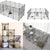 Fast Delivery Small Pet Pen Bunny Cage Dogs Playpen Animal Fence Puppy Guinea Pigs Rabbits Foldable House Pet Kennel