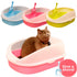 Pet Dog Toilet  Cat Litter Box Cat Dog Tray Teddy Anti-Splash Toilette  with cat litter shovel Puppy Cat Indoor Home Sandbox