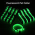 Pet Cat Collars Puppy Collars With Bells Charm Adjustable Glow Necklace Collar For small Dogs Cats Pet Supplies Chihuahua 1PC