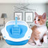 Pet Toilet Bedpan Anti Splash Cats Litter Box Cat Dog Toilet with Scoop Kitten Puppy Clean Toilette Home Plastic Cat Sand Box