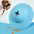 Rubber Dog Puppy Toys Rolling Flying Discs Chew Toys Leakage Food Play Dog Ball Interactive Teething Training Pet Popular Toys