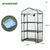 2PCS PVC Garden Greenhouse Shed Plant Cover Grow bag Grow house Corrosion-resistant Cover Anti-UV Green Home Agriculture Tools