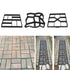 Plastic Path Maker Mold Reusable Concrete Cement Stone Brick Design DIY Manually Paving Paver Walk Mould Garden Building Tool