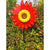 MeterMall Sunflower Windmill Wind Turbine for Lawn Garden Party Decoration Kids Toys Yard Garden Decor