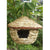 Bird Cage Accessories Decoration Bird House Parrot Hanging Grass Weaved Swing Nest TU