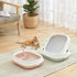 Semi-closed Cat Litter Box Detachable Anti-splash Pet Toilet