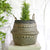 WHISM Storage Basket Rattan Straw Basket Wicker Folding Flower Pot Seagrasss Flower Baskets Garden Planter pot de fleur suspendu