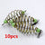 10 Pcs/Set Fishing Bait Spring Lure Inline Hanging Tackle Stainless Steel Feeder Fishing Tools Fishing Accessories