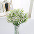 1PCS Wedding Plastic Gypsophila Christmas Dried Flowers Rustic Artificial Flower Interspersion Mantianxing Fecor For Home Table