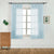 1PC 100x130 Bedroom Modern window Tulle Curtain Panel Voile window shades  French Window  Rope  Plain  Built-in  white blinds