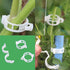 Garden Greenhouse Fencing Trellis Gates 50Pcs 100Pcs Plant Support Clips Vegetables Garden Ornament Plants Hanging Vine Plastic