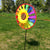 Sunflower Windmill Whirling Wind Spinner Home Yard Garden Decor Kids Child Toy