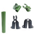 5pcs/lot Plastic plant stakes connectors Garden Climbing plant support Fixed Clamp Pipe Pole Connecting Joints 8mm  16mm 20mm